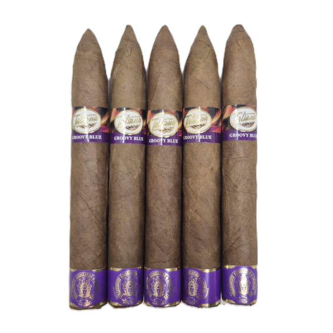 Tatiana Groovy Blue Flavored TAA Belicoso 52 x 6¼