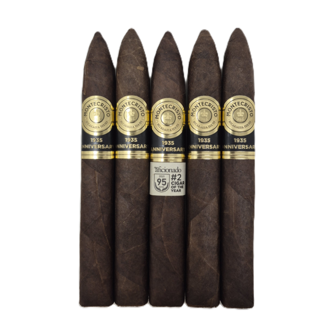 Montecristo 1935 Anniversary Nicaragua No. 2 52 x 6 1/8