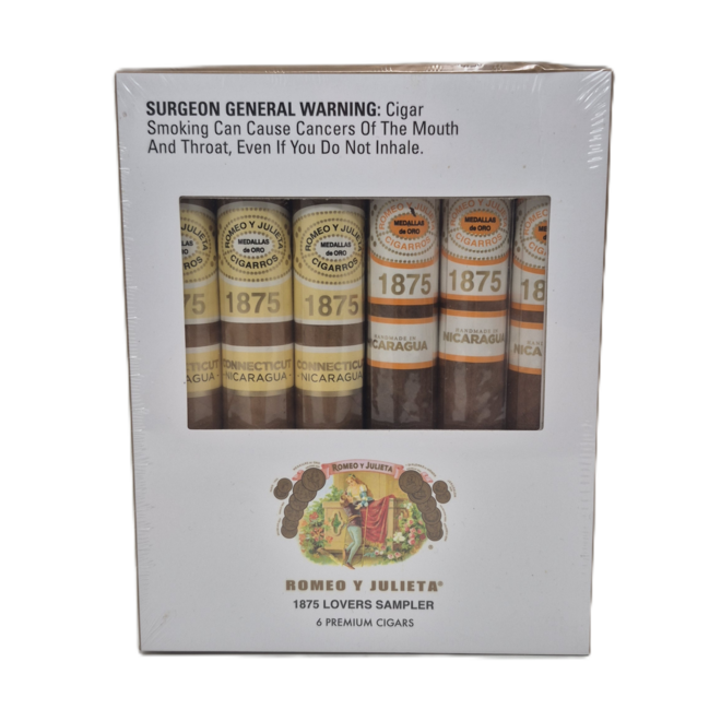 Romeo Y Julieta 1875 Lovers Sampler of 6