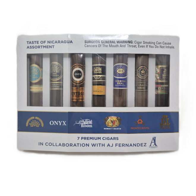 Taste of Nicaragua by AJ Fernandez Sampler of 7