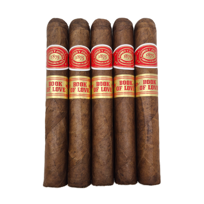 Romeo Y Julieta Book of Love Toro 54 x 6