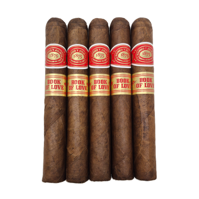 Romeo Y Julieta Book of Love Toro 54 x 6