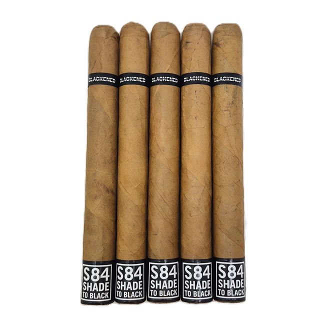 Blackened S84 Shade to Black Corona Doble 50 x 7