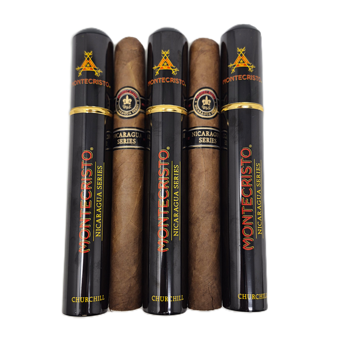 Montecristo Nicaragua Churchill Tubo 56 x 7