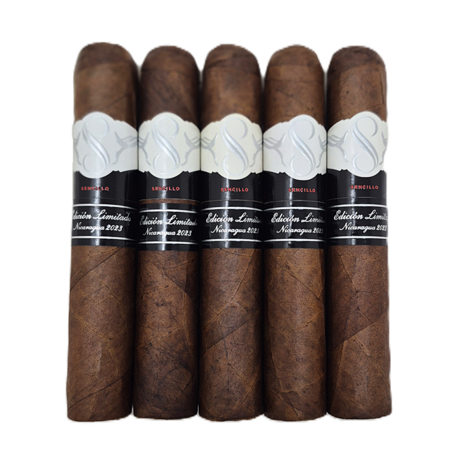 Sencillo Black Robusto 50 x 4¼