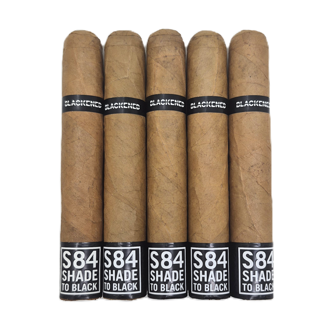 Blackened S84 Shade to Black Robusto 50 x 5