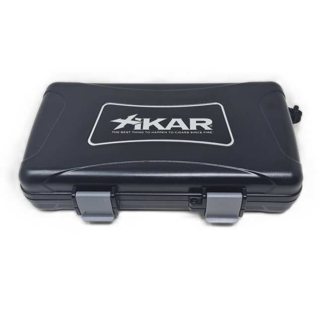 Xikar 5 Cigar Travel Black Humidor (Single Case) XI-205XI