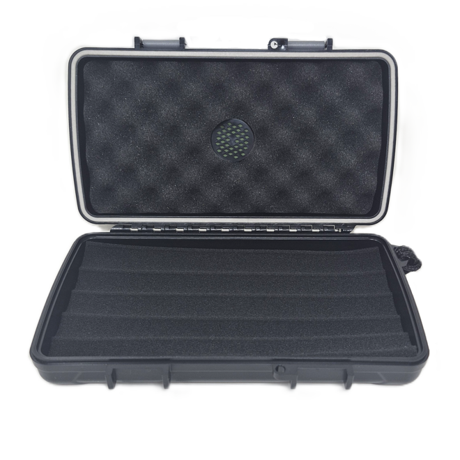 Xikar 5 Cigar Travel Black Humidor (Single Case) XI-205XI