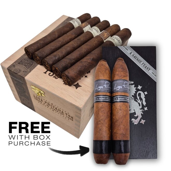 Liga Privada T52 Toro Box of 24 + Savage Feast