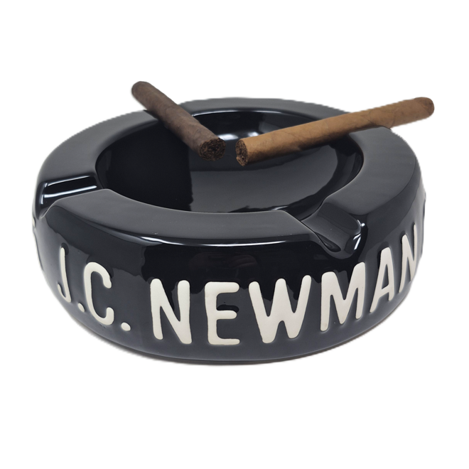 JC Newman Vintage Black Ashtray