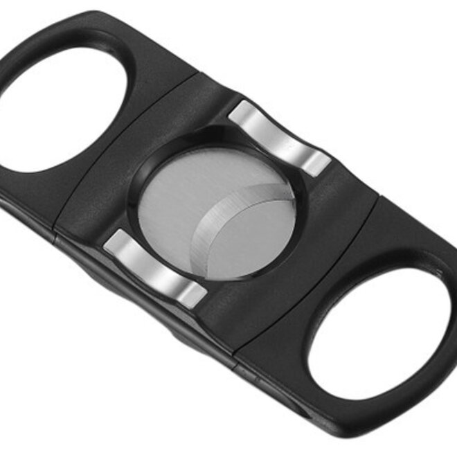 Stanford Plastic Cigar Cutter Black