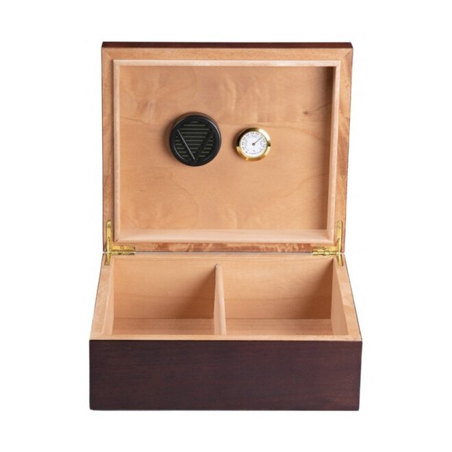 Dark Walnut 25-50ct Humidor