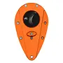 Xikar Xi1 Black Blades Cigar Cutter, Orange XI-100ORB