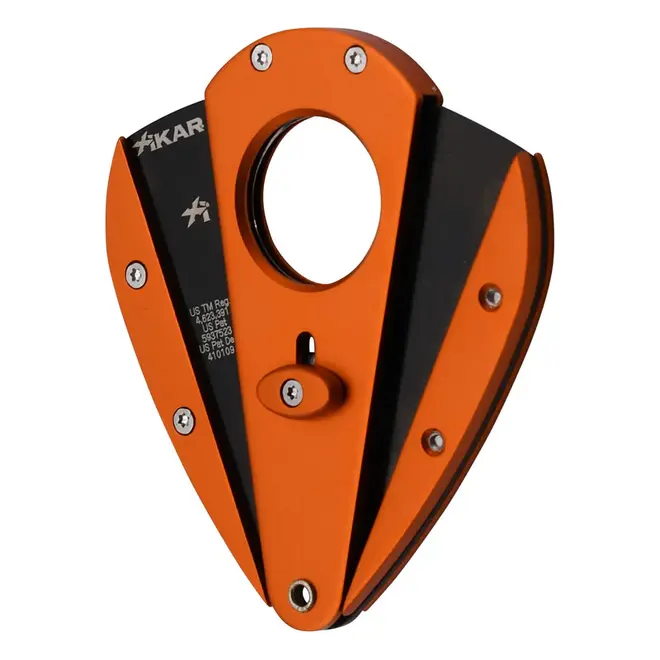 Xikar Xi1 Black Blades Cigar Cutter, Orange XI-100ORB