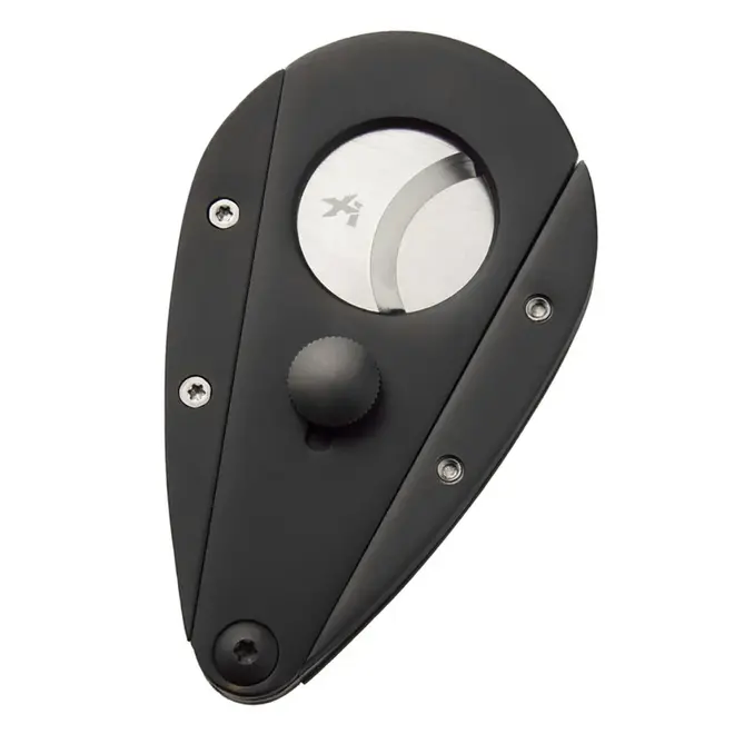 Xikar Xi3 Titanium Black Cigar Cutter, XI-300STK
