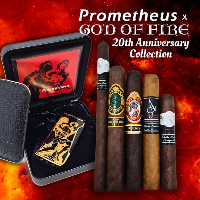 Prometheus x God of Fire 20th Anniversary Collection