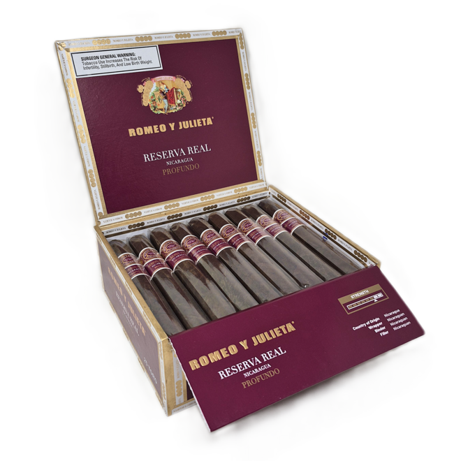 Romeo Y Julieta Reserva Real Nicaragua Profundo Toro 54 x 6