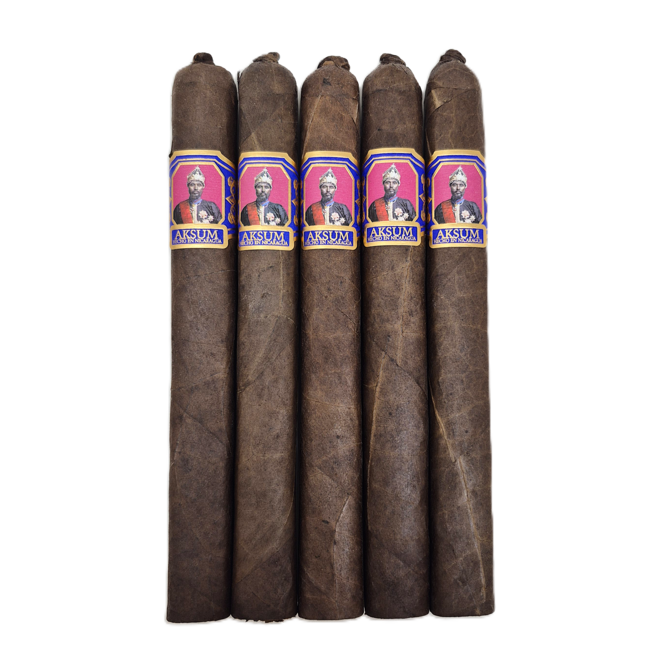 Foundation Aksum Maduro Doble Corona 54 x 7