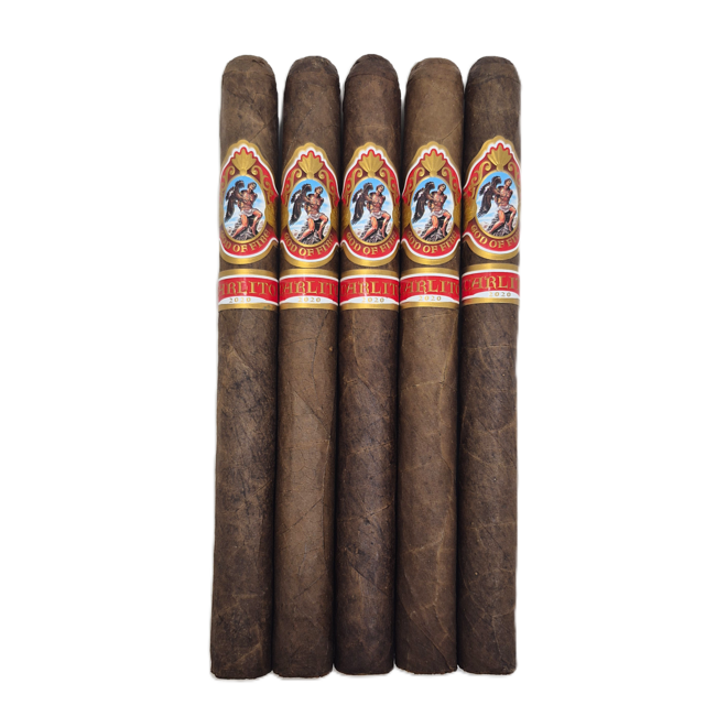 God of Fire by Carlito, Double Corona 49 x 7⅝