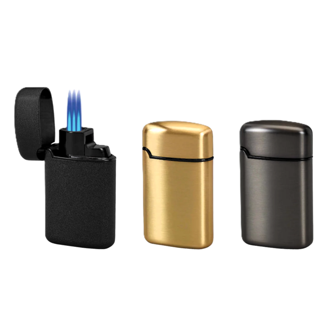 Gladiator Triple Torch Lighter with punch