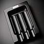 Prometheus Metal 3 Cigar Ashtray Black Matte (ASH-METAL/B3)