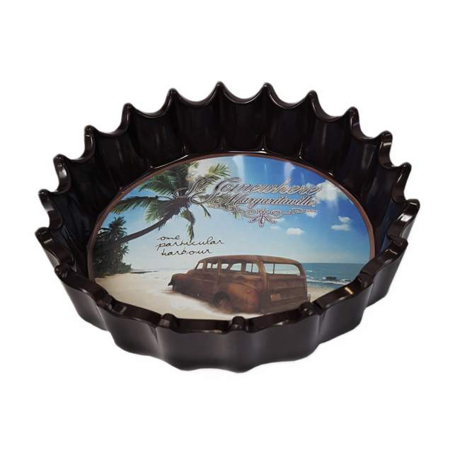 Margaritaville Libations Bottle Cap Ashtray Brown LIBATION-S