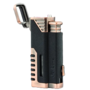 Jetline Lighter - Gotham Black / Copper Quad Jet Flame 47-380-CO