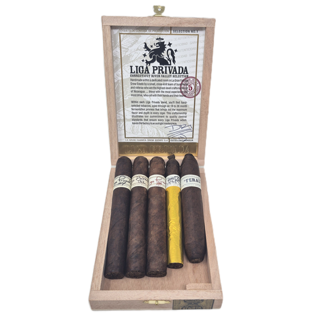 Liga Privada 5 Cigar Sampler