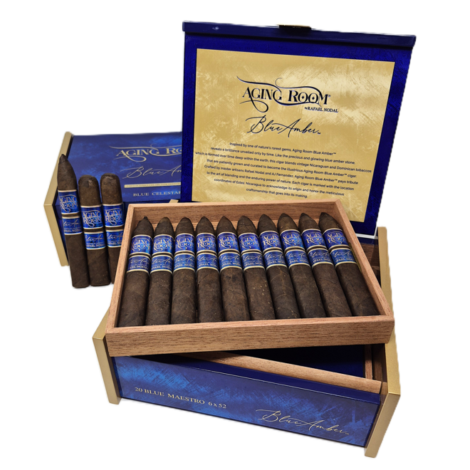 Aging Room Blue Amber Blue Maestro Torpedo 52 x 6
