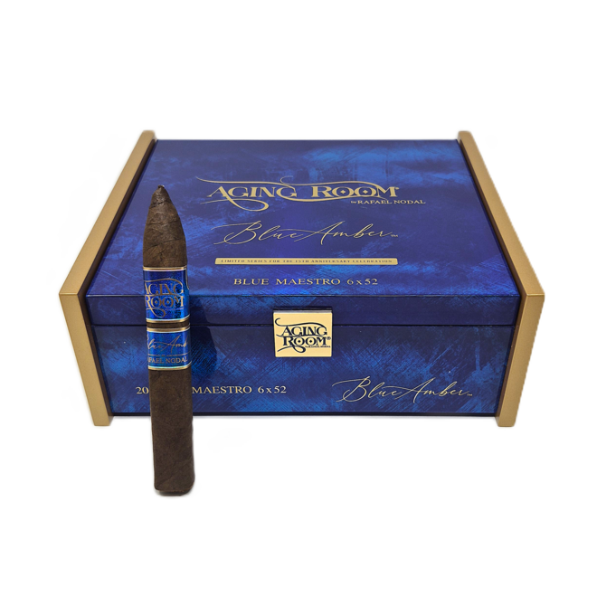 Aging Room Blue Amber Blue Maestro Torpedo 52 x 6