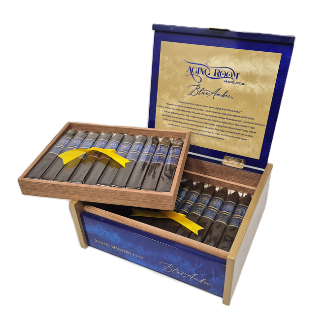 Aging Room Blue Amber Blue Maestro Torpedo 52 x 6