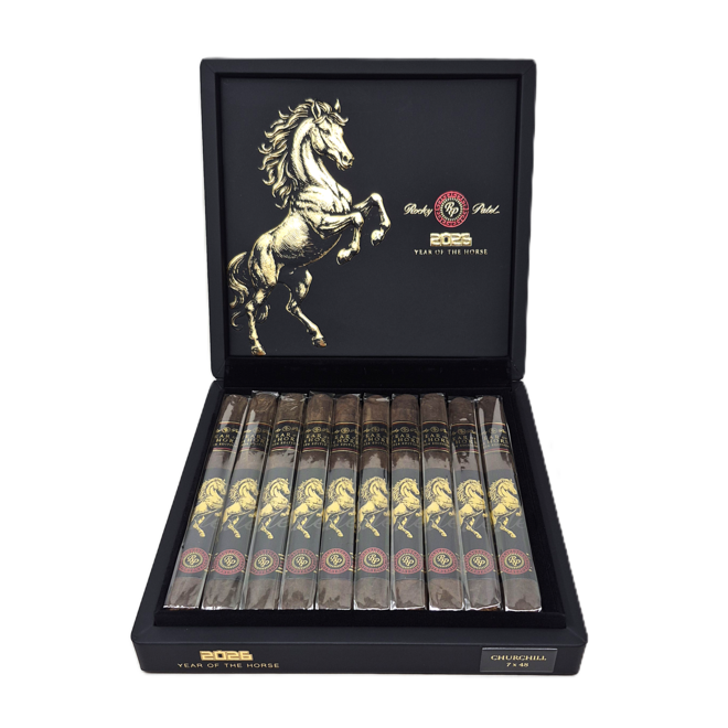Rocky Patel Year of the Horse 2026 Churchill 48 x 7