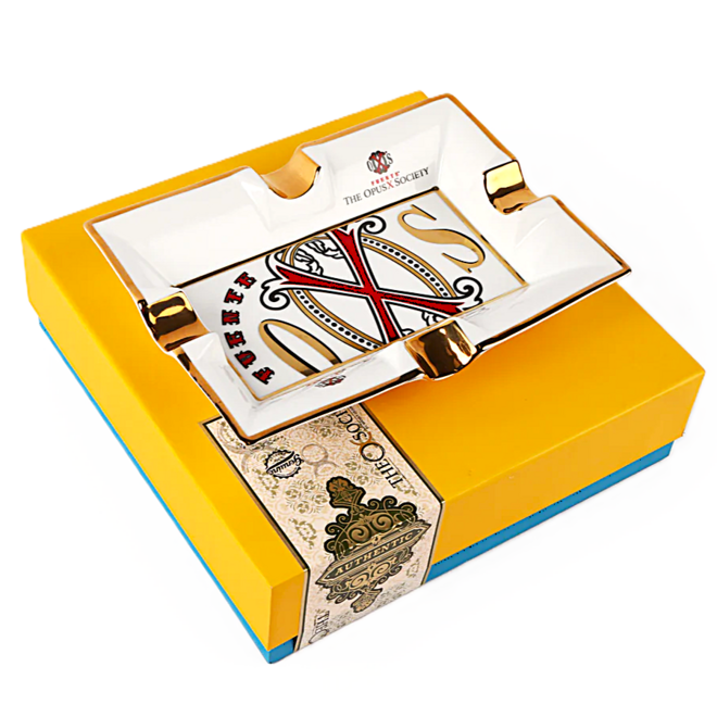OXS The Opus X Society - El Blanco Porcelain Ashtray