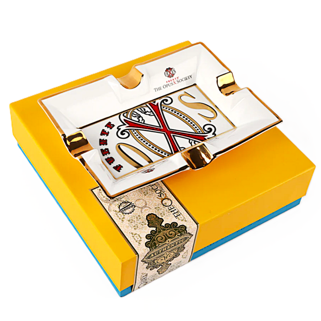 OXS The Opus X Society - El Blanco Porcelain Ashtray