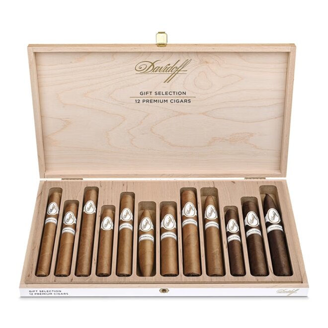 Davidoff Premium Selection 12 Cigar Assortment Gift Set