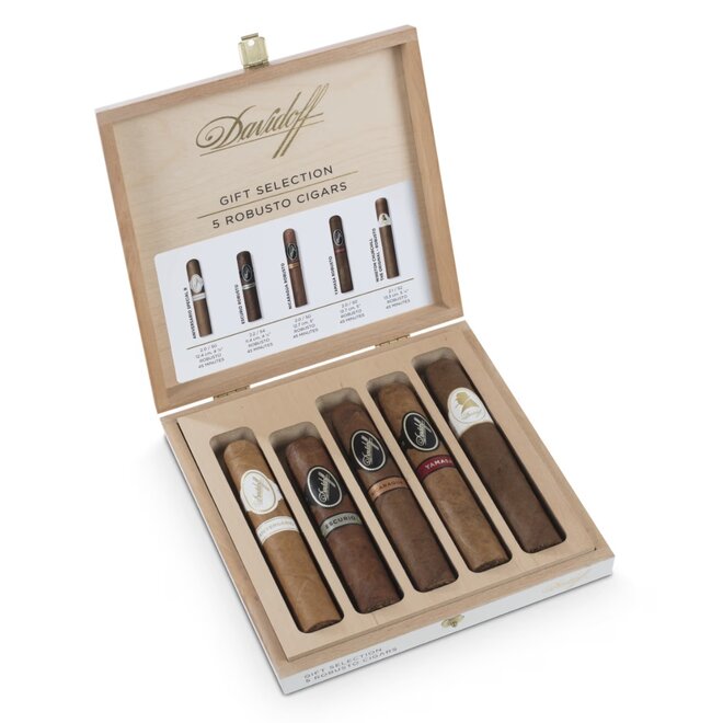 Davidoff Gift Selection of 5 Robustos