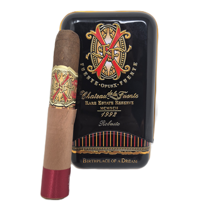 Fuente Fuente Opus X Robusto 50 x 5¼ Tin of 3 Cigars