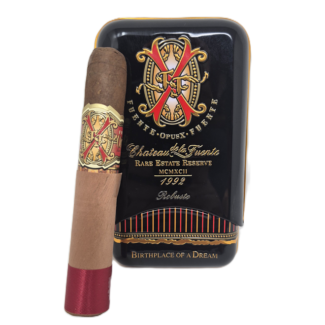 Fuente Fuente Opus X Robusto 50 x 5¼ Tin of 3 Cigars