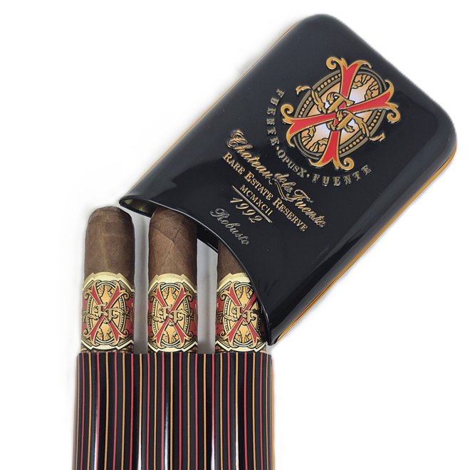 Fuente Fuente Opus X Robusto 50 x 5¼ Tin of 3 Cigars