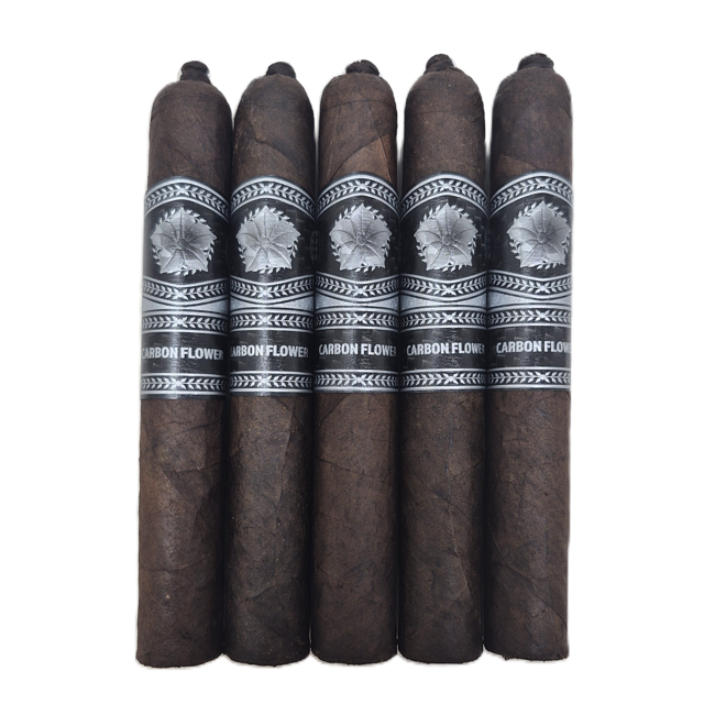 LFD Carbon Flower - 5 Cigars in Carbon Fiber Case