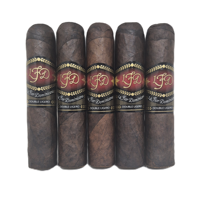 La Flor Dominicana Double Ligero 452 Maduro 52 x 4