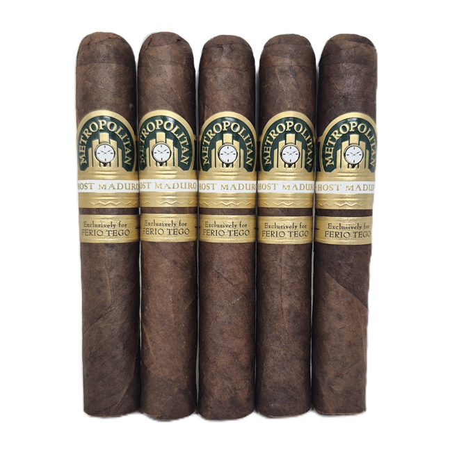 Ferio Tego Metropolitan Host Hobart Maduro 50 x 5