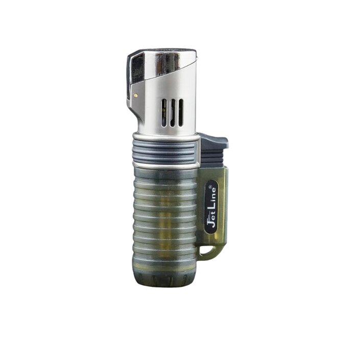 Jetline Lighter -  Pocket Torch Triple Jet Flame, Any Color from Display - Single