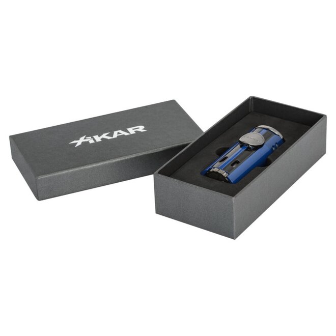 Xikar HP4 Quad Lighter, Blue XI-574BL