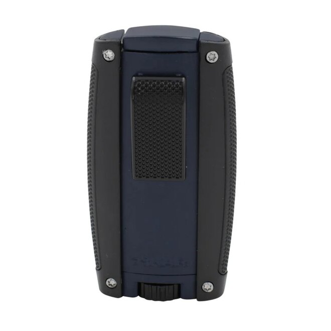 Xikar Turismo Double Jet Flame Lighter, Matte Blue XI-558BL