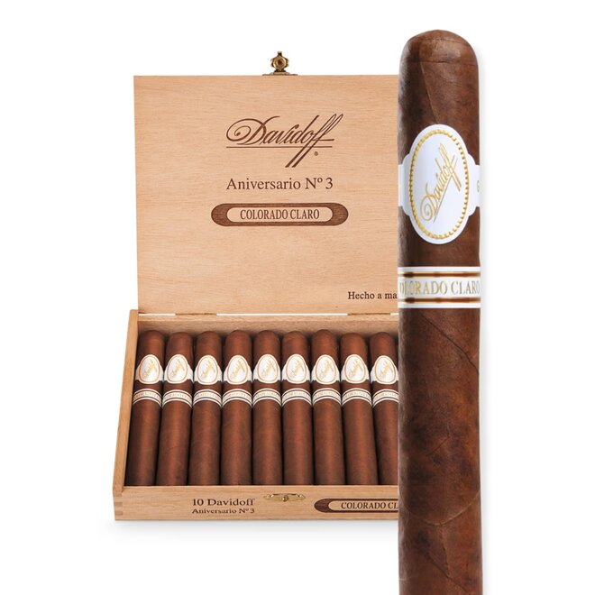 Davidoff Colorado Claro Aniversario No. 3 50 x 6