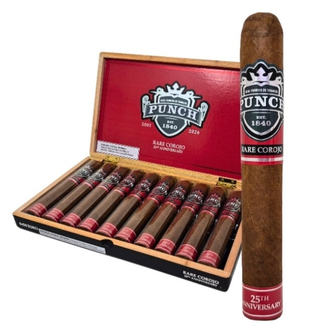 Punch Rare Corojo 25th Anniversary 54 x 6