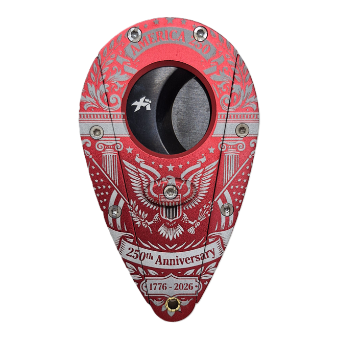 Xikar Xi1 Perfect Cut - America 250th - Red - XI-120RD-250