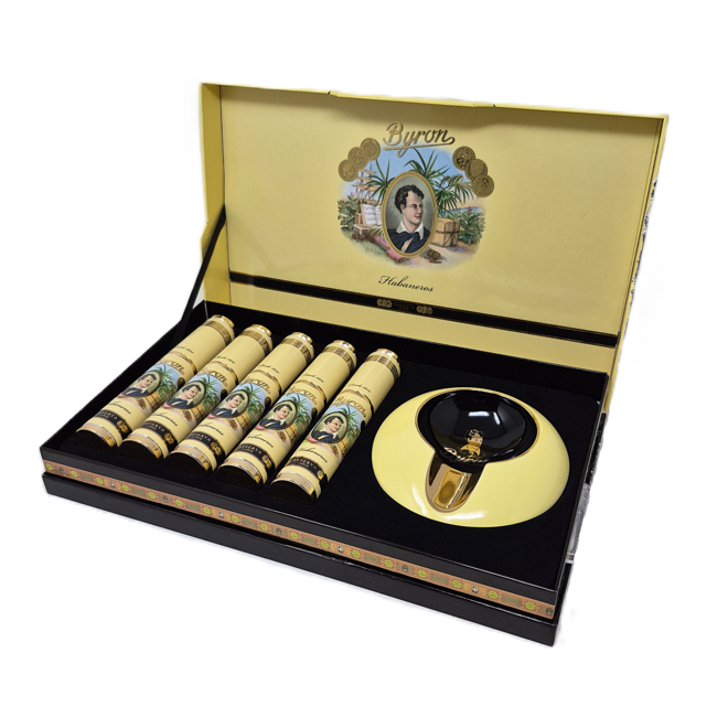 Byron Habaneros Ashtray Gift Set