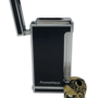 Prometheus Triple Jet Lighter Black Lacquer / Chrome (ULTIMO-X5)